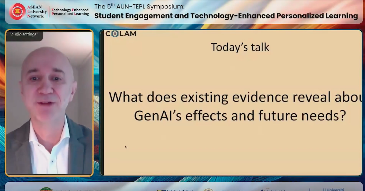 5th AUN-TEPL Symposium: Keynote presentation, Student Engagement and TEPL - Prof. Dragan Gašević